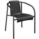 Nami Dining Chair, With armrests, Black