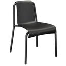 Nami Dining Chair, Without armrests, Black
