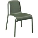 Nami Dining Chair, Without armrests, Olive green