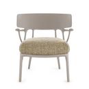 A.I. Lounge Chair, Texture, Grey / hazelnut