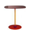 Thierry Side Table, 50 cm, Bordeaux