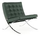 Barcelona Chair Relax, Leather Venezia - Bauhaus green