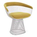 Platner Armchair, Knoll Velvet, Amarillo