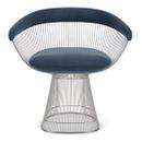 Platner Armchair, Knoll Velvet, Marina