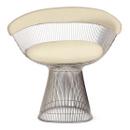 Platner Armchair, Leather Volo, Ivory