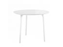 First Table, Ø 80 cm, White