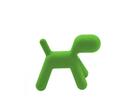 Puppy, Large (H 55,5 x W 42 x D 69,5 cm), Polyethylene (intended for use outdoors), Green matt (1360 C)