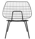 WM String Lounge Chair, Black