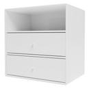 Montana Mini, Module with 2 drawers, New White