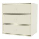 Montana Mini, Module with 3 drawers, Vanilla