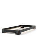 Tagedieb Stacking bed, 90 x 200 cm, Black, Without slatted base