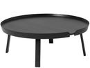 Around Coffee Table, XL (H 36 x Ø 95 cm), Ash black