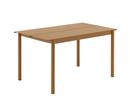 Linear Table Outdoor, L 140 x W 75 cm, Burnt Orange