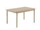 Linear Wood Table, L 140 x W 85 cm