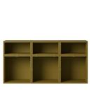 Stacked Sideboard 5, Brown green