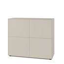 Nex Pur Box 2.0 with Doors, 40 cm, H 100 cm x B 120 cm (with two double doors), Silk
