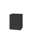 Nex Pur Box 2.0 with Drawers, 48 cm, H 75 cm (3 drawers) x B 60 cm, Graphite