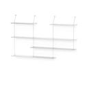 Liesl Wall Shelf, Version 4, Aluminium untreated