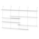 Liesl Wall Shelf, Version 6, Aluminium untreated