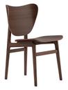 Elephant Dining Chair, Dark smoked oak, Without seat cushion
