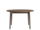 Expand Dining Table Circular, Smoked oak, Without extension plates