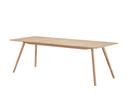 Meyer Extending Table, 180/225 x 92 cm (Large), Waxed oak with white pigment