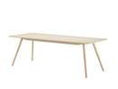 Meyer Extending Table, 180/225 x 92 cm (Large), Waxed ash with white pigment