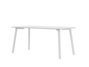 Meyer Color Dining Table, 160 x 80 cm, White ash