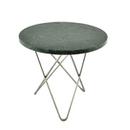 Mini O Table, Green Indio, Stainless steel