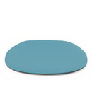 Seat Pad for Eames Side Chairs, With upholstery, Aqua