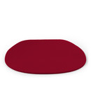 Seat Pad for Eames Side Chairs, Without upholstery, Red