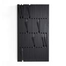 Piano Coat Rack, H 147 x W 81 cm, Oak black stained