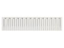 Xylo Coat Rack, Beech white lacquered
