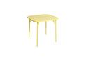 Week-End Table, S (85 x 85 cm), Yellow
