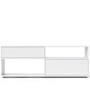 Flow Q Sideboard, 200 cm, 73,9 cm (1 drawer and 1 flap), White