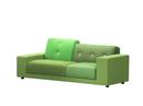 Polder Compact, Without Ottoman, Right armrest, Fabric mix green