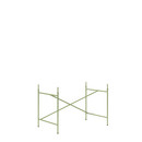 Eiermann 1 Table Frame , Olive green, Offset, 110 x 66 cm, With extension (height 72-85 cm)