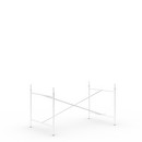 Eiermann 2 Table Frame , White, Vertical,  centred, 135 x 78 cm, With extension (height 72-85 cm)