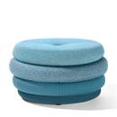 Pouf Fat Tom, 4-layer, without legs, Blue