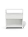 M1 Sideboard, Version 1 (H 90 x W 80 cm) - 1 drawer, White