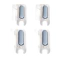 Glides for Tecta Cantilever Chairs (Set of 4), 4 x Tube Aplati