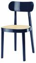 118 High Gloss Chair, Dark Blue
