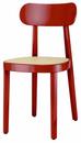 118 High Gloss Chair, Dark Red