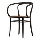 209 / 210 Chair, Black stained beech, Cane work seat (209)