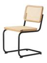 S 32 V / S 64 V Pure Materials Special Edition Cantilever Chair, Oak, Matt black, Without armrests