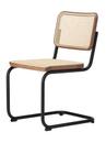 S 32 V / S 64 V Pure Materials Special Edition Cantilever Chair, Walnut, Matt black, Without armrests