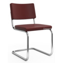 S 32 PV / S 64 PV Pure Materials Cantilever Chair, Nappa Leather bordeaux, Without armrests