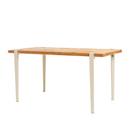 Balthazar dining table, Reclaimed oak, TipToe x HEJU - Spruce beige