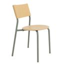 SSD Chair, metal/wood, Ash, Eucalyptus grey