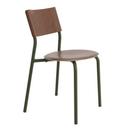 SSD Chair, metal/wood, Walnut, Rosemary green